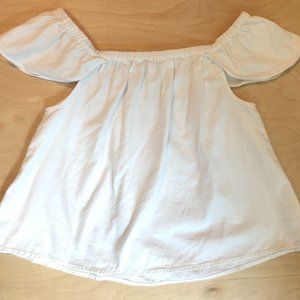 White shirts with unique sleeves